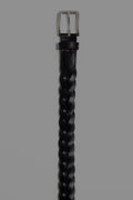 BRAIDED LEATHER BELT