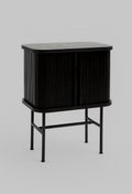 SLIDING DOOR END TABLE
