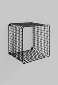BLCK METAL WIRE WALL SHELF