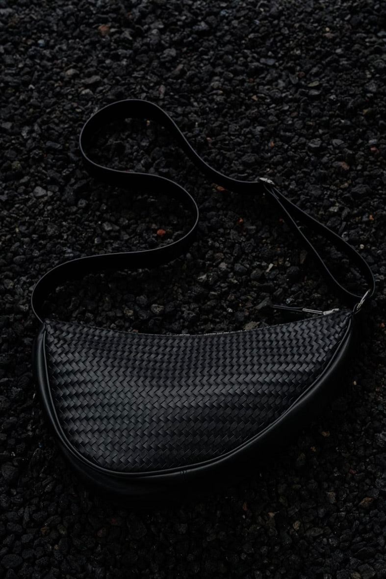 BRAIDED CROSSBODY BAG