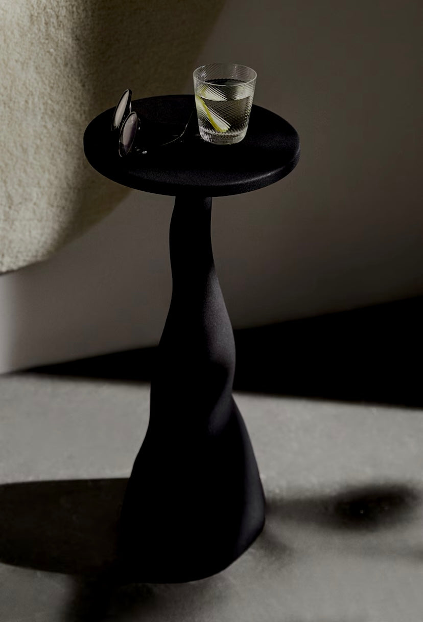 METAL SIDE TABLE