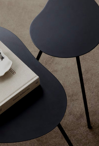BLCK METAL SIDE TABLE SET