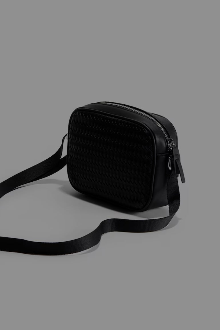 BRAIDED CROSSBODY BAG